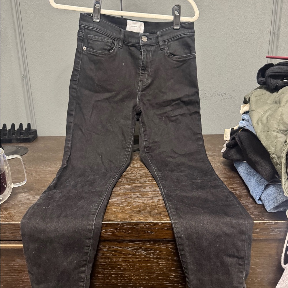 Current/Elliott Black Denim Pants